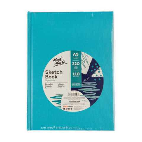 Blok Sketch Book Mont Marte A5 220 Stron, 110gsm