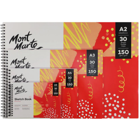 Blok Sketch Book Discovery Mont Marte A3 30 Stron, 150gsm