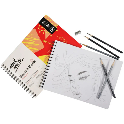 Blok Sketch Book Discovery Mont Marte A4 30 Stron, 150gsm