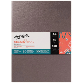 Blok Sketch Book Signature Mont Marte A4 60 Stron, 110gsm