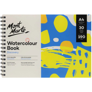 Blok Watercolour Book Mont Marte A4 30 Stron, 190gsm