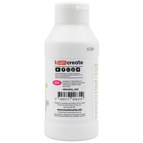 Gesso Białe Teksturowe Mont Marte 250ML