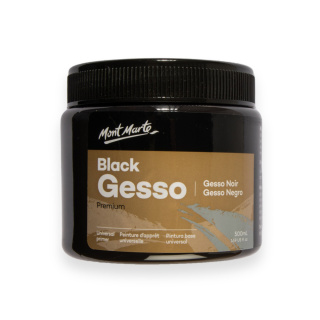 Gesso Czarne Mont Marte 500ML