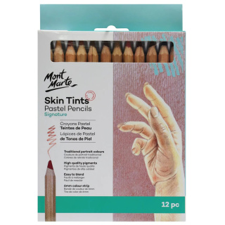 Kredki Pastelowe Skin Tints Mont Marte 12SZT