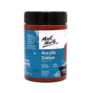 Farba Akrylowa Signature Mont Marte 300ML Red Ochre