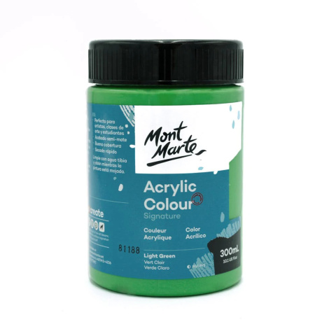 Farba Akrylowa Signature Mont Marte 300ML Light Green