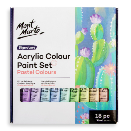 Zestaw Akryli Pastel Mont Marte 24x36ML