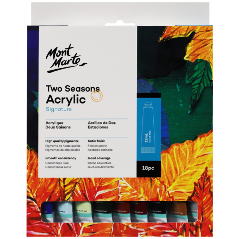 Zestaw Akryli Two Seasons Mont Marte 18x12ML