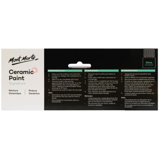 Zestaw Farb Do Ceramiki Mont Marte 6x20ML