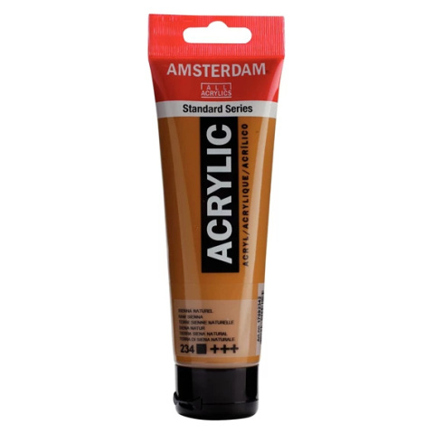 Amsterdam Standard Series Akrylowa Tuba 120 ml Raw Sienna 234