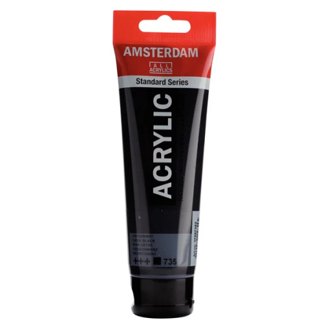 Amsterdam Standard Series Akrylowa Tuba 120 ml Oxide Black 735