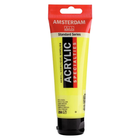 Amsterdam Standard Series Akrylowa Tuba 120 ml Reflex Yellow 256