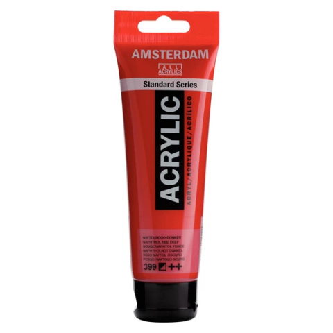 Amsterdam Standard Series Akrylowa Tuba 120 ml Naphthol Red Deep 399