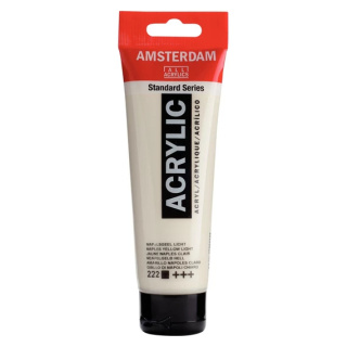 Amsterdam Standard Series Akrylowa Tuba 120 ml Naples Yellow Light 222