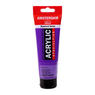 Amsterdam Standard Series Akrylowa Tuba 120 ml Metallic Violet 835