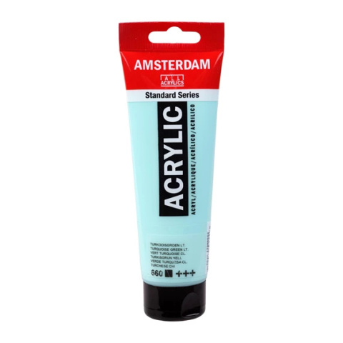 Amsterdam Standard Series Akrylowa Tuba 120 ml Turquoise Green 661