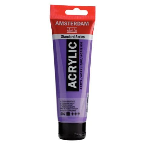 Amsterdam Standard Series Akrylowa Tuba 120 ml Ultramarine Violet 507