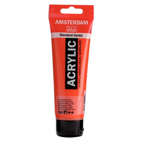 Amsterdam Standard Series Akrylowa Tuba 120 ml Naphthol Red Light 398