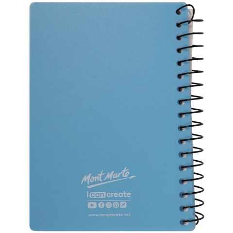 Blok Visual Diary Spirala Mont Marte A6 120 Stron, 110gsm