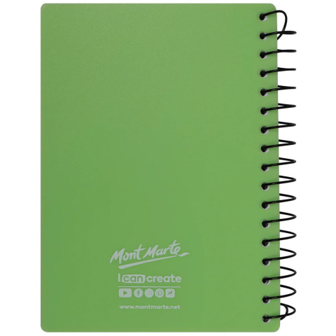 Blok Visual Diary Spirala Mont Marte A6 120 Stron, 110gsm