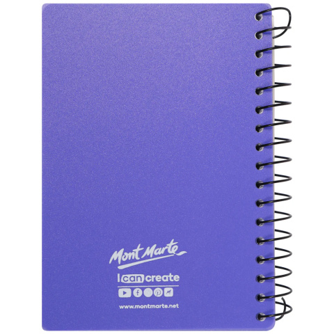 Blok Visual Diary Spirala Mont Marte A6 120 Stron, 110gsm