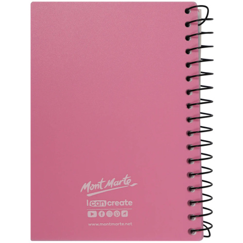 Blok Visual Diary Spirala Mont Marte A6 120 Stron, 110gsm