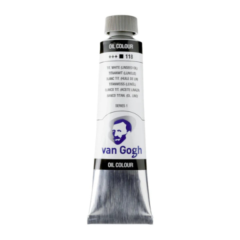 Van Gogh Oil Colour Tube Titanium White 118 40 ml Van Gogh Oil Colour Tube Titanium White 118 40 ml