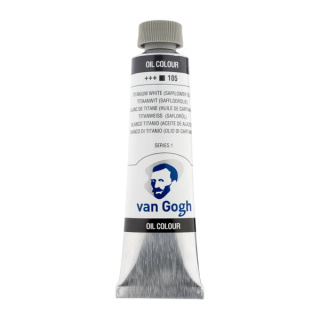 Van Gogh Oil Colour Tube Titanium White 105 40 ml