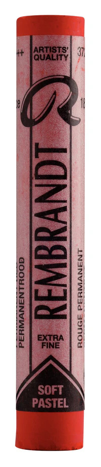 Rembrandt Soft Pastel Permanent Red 372.5 Rembrandt Soft Pastel Permanent Red 372.5