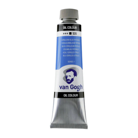 Van Gogh Oil Colour Cerulean Blue (Phthalo) 535 40 ml Van Gogh Oil Colour Cerulean Blue (Phthalo) 535 40 ml
