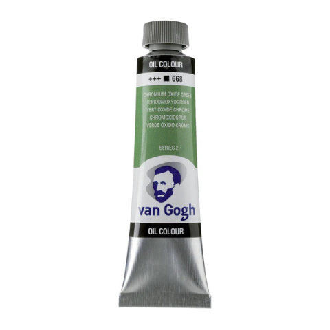 Van Gogh Oil Colour Chromium Oxide Green 668 40 ml Van Gogh Oil Colour Chromium Oxide Green 668 40 ml