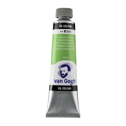 Van Gogh Oil Colour Permanent Green Medium 614 40 ml Van Gogh Oil Colour Permanent Green Medium 614 40 ml
