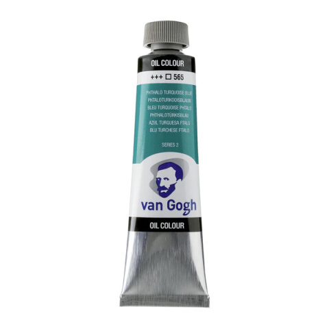 Van Gogh Oil Colour Phthalo Turquoise Blue 565 40 ml Van Gogh Oil Colour Phthalo Turquoise Blue 565 40 ml