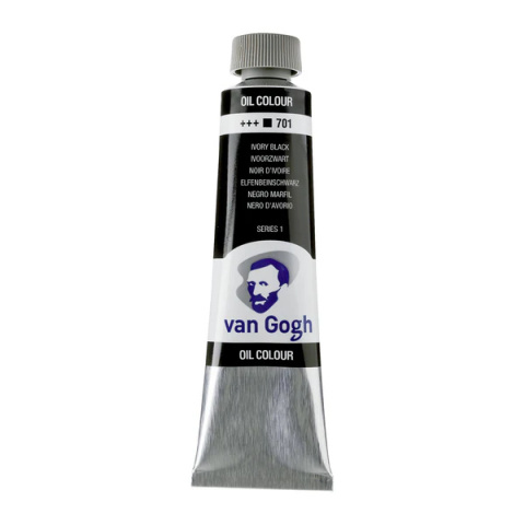 Van Gogh Oil Colour Ivory Black 701 40 ml Van Gogh Oil Colour Ivory Black 701 40 ml