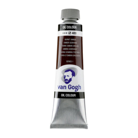 Van Gogh Oil Colour Burnt Umber 409 40 ml Van Gogh Oil Colour Burnt Umber 409 40 ml