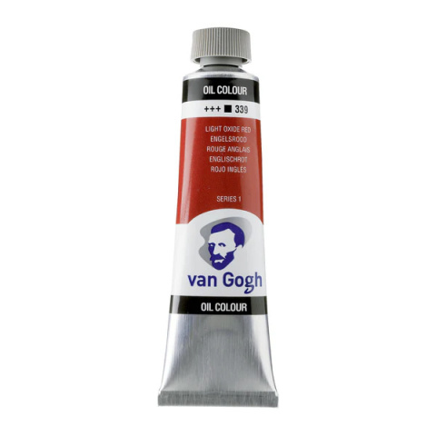 Van Gogh Oil Colour Light Oxide Red 339 40 ml Van Gogh Oil Colour Light Oxide Red 339 40 ml