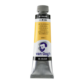 Van Gogh Oil Colour Tube Azo Yellow Medium 269 40 ml