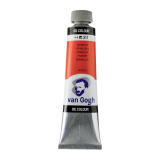 Van Gogh Oil Colour Tube Vermilion 311 40 ml