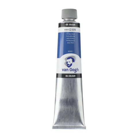 Van Gogh Oil Colour Tube Phthalo Blue (Primary) 570 200 ml Van Gogh Oil Colour Tube Phthalo Blue (Primary) 570 200 ml