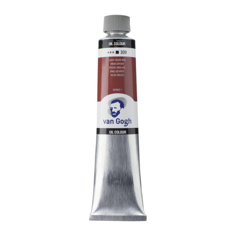 Van Gogh Oil Colour Tube Light Oxide Red 339 200 ml Van Gogh Oil Colour Tube Light Oxide Red 339 200 ml