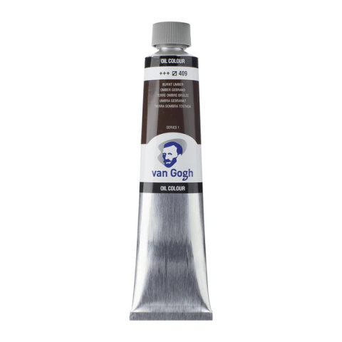 Van Gogh Oil Colour Tube Burnt Umber 409 200 ml