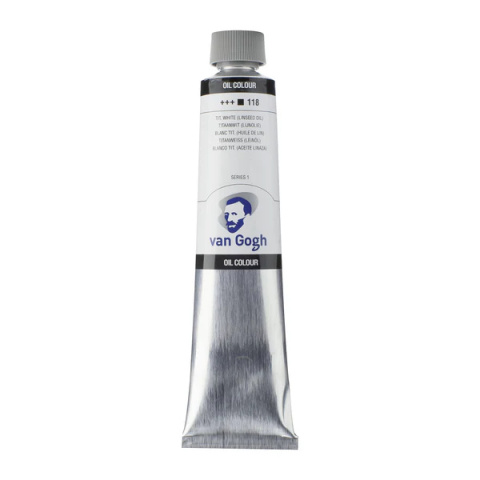 Van Gogh Oil Colour Tube Titanium White (Linseed Oil) 118 200 ml Van Gogh Oil Colour Tube Titanium White (Linseed Oil) 118 200 ml