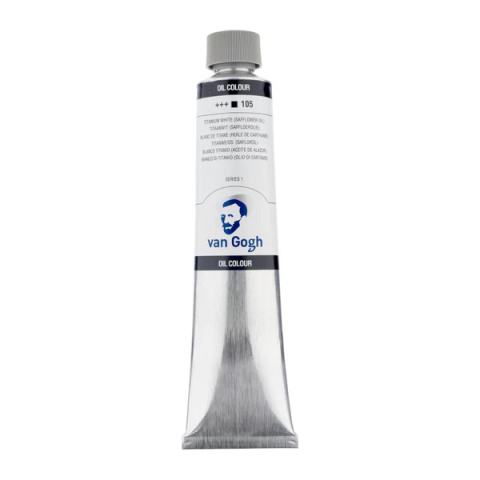 Van Gogh Oil Colour Tube Titanium White (Safflower Oil) 105 200 ml Van Gogh Oil Colour Tube Titanium White (Safflower Oil) 105 200 ml