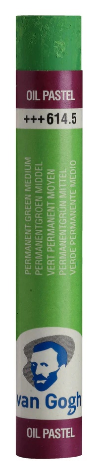 Van Gogh Oil Pastel Permanent Green Medium 614.5