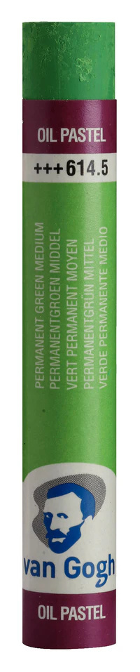 Van Gogh Oil Pastel Permanent Green Medium 614.5 Van Gogh Oil Pastel Permanent Green Medium 614.5