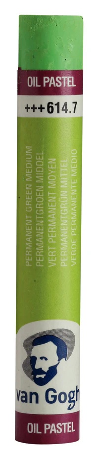 Van Gogh Oil Pastel Permanent Green Medium 614.7