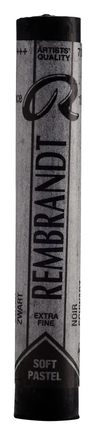 Rembrandt Soft Pastel Black 700.5 Rembrandt Soft Pastel Black 700.5