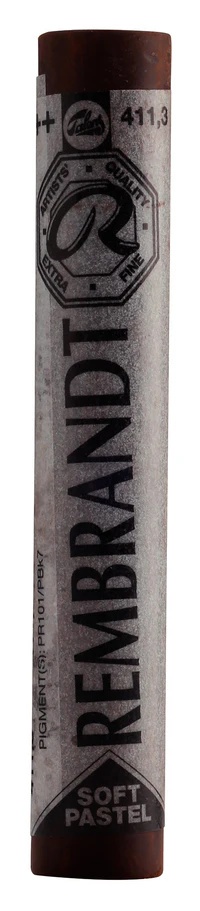 Rembrandt Soft Pastel Burnt Sienna 411.3 Rembrandt Soft Pastel Burnt Sienna 411.3
