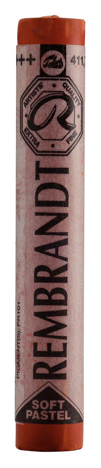 Rembrandt Soft Pastel Burnt Sienna 411.7