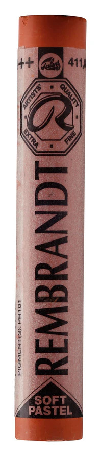 Rembrandt Soft Pastel Burnt Sienna 411.8